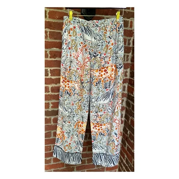 NWOT Anthropologie Vikki Chu Pastoral Flannel Lounge Pants  Size Small - Picture 8 of 13